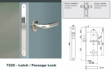 Euro Mortise Lock _ Latch Lock _Passage Lock_
